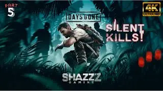 JUNGLE STEALTH KILLS! Silent Zombie & Camper Takedowns | Days Gone Updated 4K 60FPS Gameplay