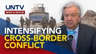 UN chief, nababahala sa umiigting na tensyon sa pagitan ng Israel at Lebanon