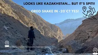 Frozen Secrets at Minus 20&deg;C Oreo Shake in Spiti&rsquo;s Hidden Wonderland 🥶