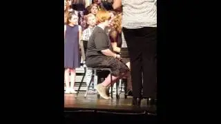 Crook County Middle School Choir 22016 Safe and Sound - Kaylee Carr on piano