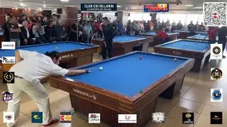 Miguel GAMI&Ntilde;O vs Juli&aacute;n MARTINEZ | Torneo Club Diamante Grupos | Billar A Tres Bandas