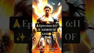 🙏😇 Armor of God Awakened: The Half-Angel Warrior Rises ⚔️ #shorts