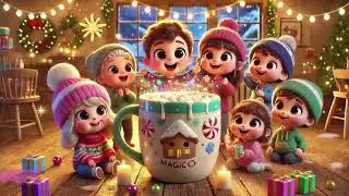 ✨ Hot Cocoa Magic Mug for Kids 🍫☕ | Color-Changing Mug|Nursery Rhymes & Kids Songs