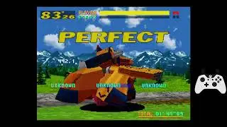 Cybertroopers Virtual-On (Saturn) - Jaguarandi 1CC Hard EX-S Rank (its OP)