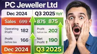 PC Jeweller Q3 Results 2025 | Dec 2024 vs Dec 2025 YoY Growth Explained 🔥