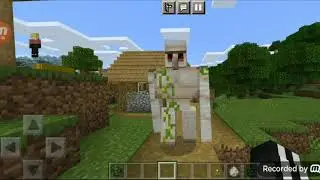 I'm following a Golem in Minecraft  where will it lead me? 1-1