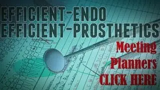 Meeting Planners: Efficient-Endo and Efficient-Prosthetics