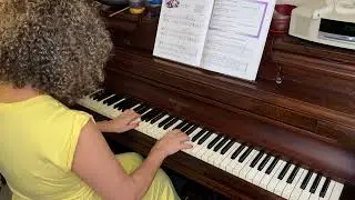 Blue Mood, It&rsquo;s Piano lesson time book 3 William Monell