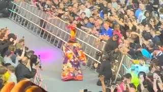 Asuka entrance - Smackdown - 30th June 2023 - London O2