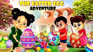 The Easter Egg Adventure | Amu and Ana | Fun Easter Story for Kids