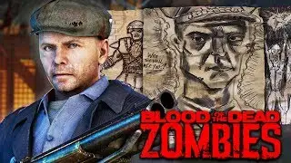 NEW WEASEL EASTER EGG IN BLOOD OF THE DEAD: NEW SECRET DRAWINGS GUIDE! (Black Ops 4 Zombies)