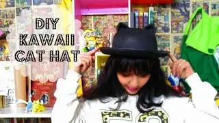 DIY - Kawaii Cat Hat | Suelen Candeu