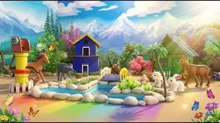 How to Make Animals Stable Miniature Diorama | DIY AA Farming Animals Stable🐎🐕🐇