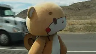 I am Bearsun Walking Down Interstate 40 - 7/18/21