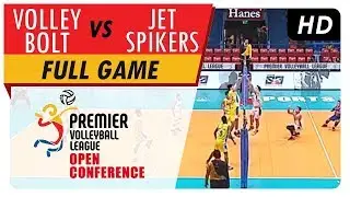 Volley Bolt vs. Jet Spikers | MV Full Game | 1st Set | PVL Open Conference | August 6, 2017