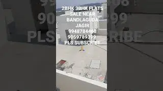 2BHK 3BHK FLATS SALE WITH BANK LOANS IN HYDERABAD NEAR KHALIMANDIR BANDLAGUDA JAGIR