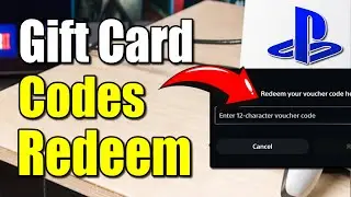 How to Redeem a GIFT CARD Code on PS5 Console (Best Method)