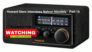 Howard Stern Interviews Nelson Mandela - Part 16