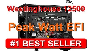 Портативный резервный генератор Westinghouse мощностью 12500 Вт с электронным впрыском топлива и ...