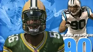 JULIUS PEPPERS THROUGH THE YEARS! NCAA FOOTBALL 2000 - MADDEN 17