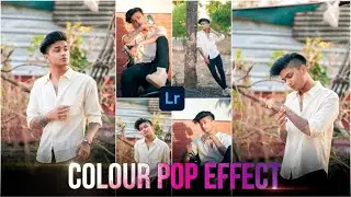 Iphone Color-pop Filter In Lightroom | Vived Effect In Lightroom | Lightroom Presets Free Download