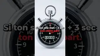 3 secondes&hellip; et ton client dispara&icirc;t. #shorts  #montreal #Siteweb  #plombier #hvac #electricien