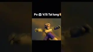 Po V/S Tai lung☠️😱 | Kung Fu panda | #po #edit #shorts #animation