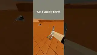 Butterfly knife in combat surf