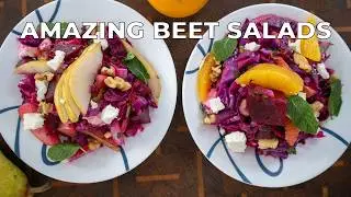 Healthy Beet & Red Cabbage Salad