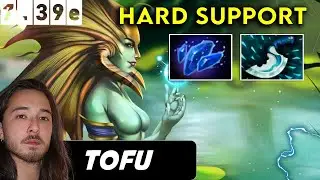 Tofu Naga Siren Hard Support - Dota 2 Patch 7.39e Pro Player Full Gameplay