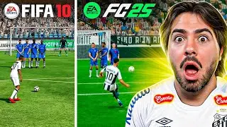 NEYMAR COBRANDO FALTAS DO FIFA 10 AO FIFA 26!