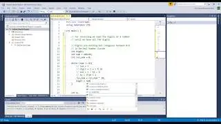 04 - Introduction to C/C++ - Reversing A Number -Visual Studio 2017
