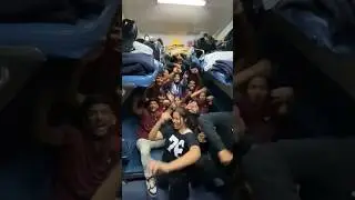 shitti vajali 🕺train fun with friends 🫂#trainfun #friendstrip #trip #enjoyment #fun #friendshipgoals