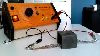 A wire moving in a magnetic field