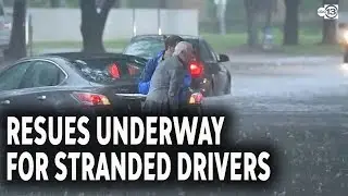 Rescues underway for stranded drivers