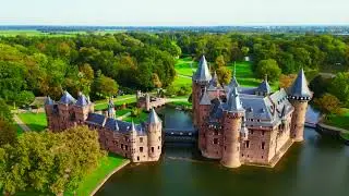 Above Castle Haar: A Captivating Drone Journey