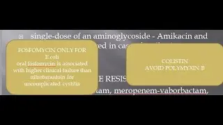 APPROACH TO ESBL, CRE
