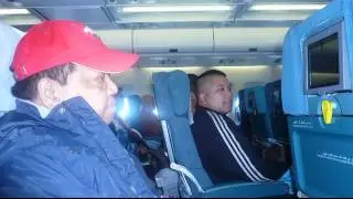 Take off and Landing on Kuwait Airways London to Manila back in 2010
