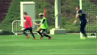 Ein Trainingstag mit Kevin Kampl #44 in Doha