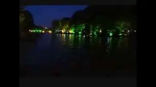Guilin, people in the park of Mulong lake in the night - roundtheworld 1.92