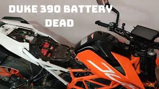 KTM DUKE 390 Battery🔋Dead |  Battery replacement DIY | Exide battery | Mr.luckyvlogs