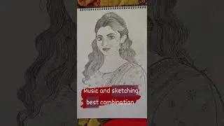 # pencil sketching # easy face drawing # realistic portrait drawing # youtube viral shorts ❤️