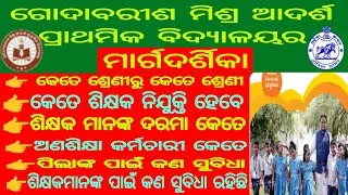 ଗୋଦାବରୀଶ ମିଶ୍ର ଆଦର୍ଶ ପ୍ରାଥମିକ ବିଦ୍ୟାଳୟ ମାର୍ଗଦର୍ଶିକା Godabarish ମିଶ୍ର ଆଦର୍ଶ Vidyalayaଶିକ୍ଷକ ନିଯୁକ୍ତି