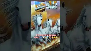 #7 #horse #decor #trending #viral #frame #youtube #song #video #gift #yt #glass #decoration #india