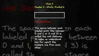 9. Maths Shorts: Class 6 | Chapter 2 | Whole numbers