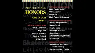 Project1VOICE Voice Honors June 19, 2022