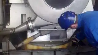 Horizontal Continuous Centrifuge ROUSSELET ROBATEL type EC06