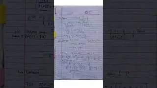 Inverse Laplace Transform question - Btech Advanced Applied Mathematics 🐌 #maths   #notes #education