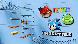 Marble Plays Video Game Music on Different Instruments!