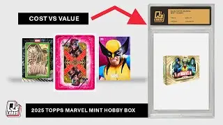 Повезёт или не повезёт с Marvel Mint (мы попали) | Обзор Topps Marvel Mint Hobby Box 2025